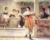 尤金 德 布拉斯 : Flirtation at the Well